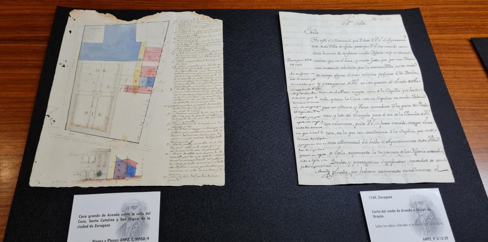 Las cartas del conde de Aranda revelan la vida del aristócrata en un libro editado por el Gobierno de Aragón
