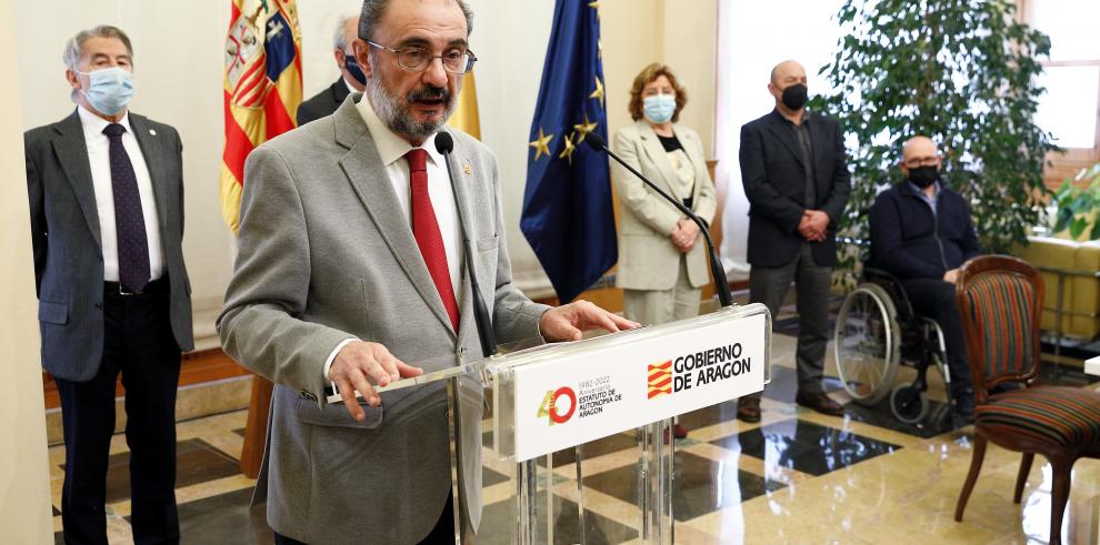 “Aragón en marcha con Ucrania”, nueva iniciativa solidaria que impulsan conjuntamente el Gobierno de Aragón y los agentes sociales 