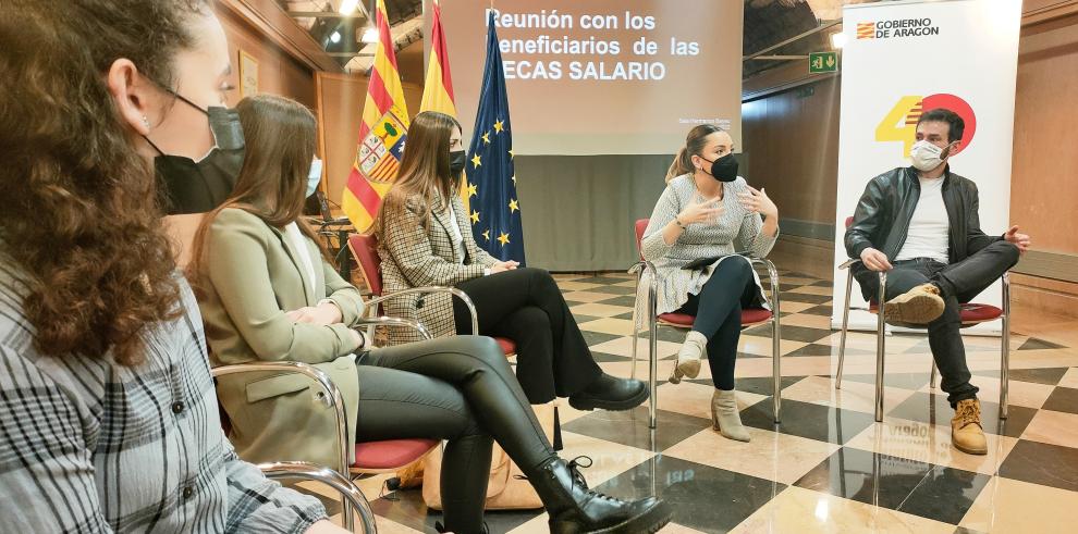 Maru Díaz: “Las becas salario son una apuesta por la igualdad de oportunidades y por el futuro”