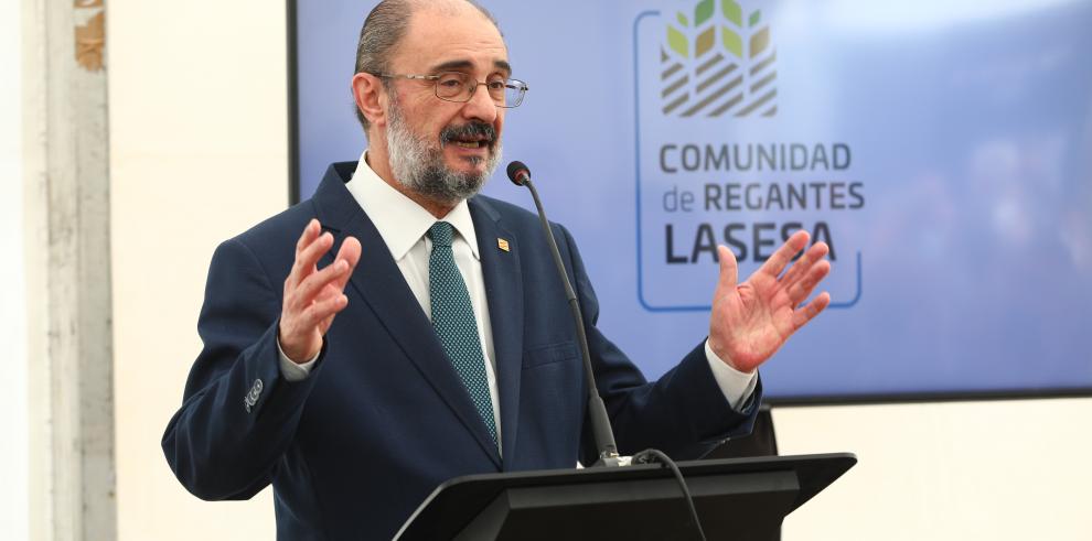 El Gobierno de Aragón sacará una nueva convocatoria para la creación de regadíos de 21,3 millones de euros que se unirán a los 212 que se han invertido desde 2016
