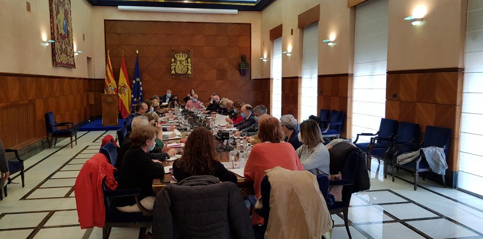 El Gobierno de Aragón coordina la puesta en marcha de un centro de acogida de emergencia para los refugiados de Ucrania