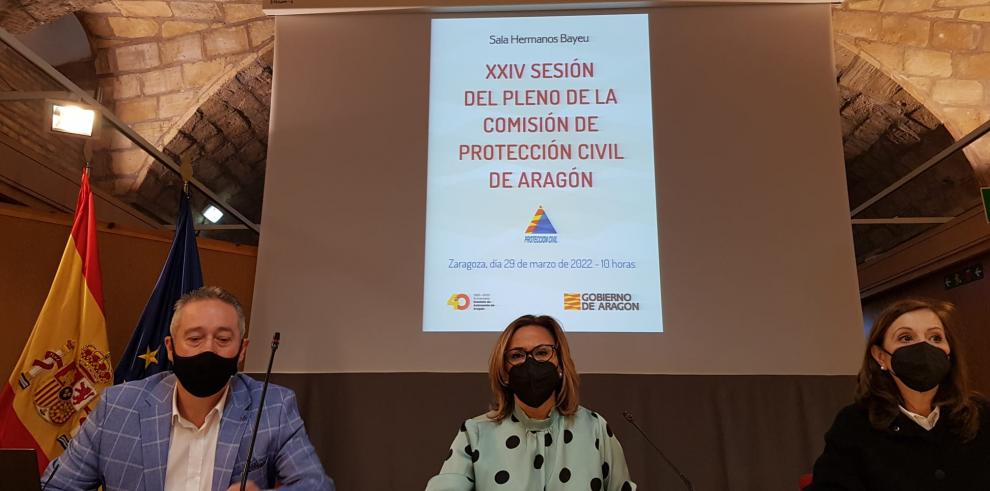 Mayte Pérez: “Queremos remitir a las Cortes el Proyecto de Ley de Protección Civil en este periodo de sesiones”