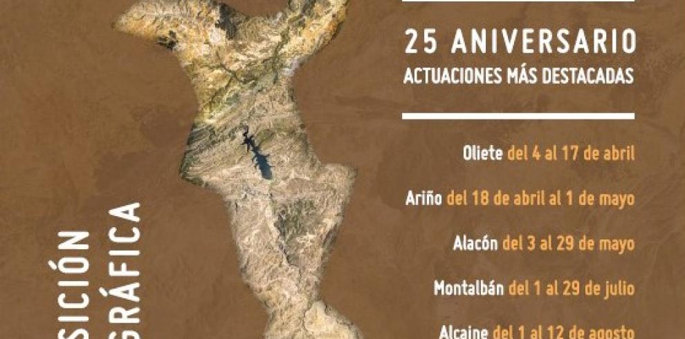 El Parque Cultural del Río Martín continúa las celebraciones de su 25 aniversario con una exposición itinerante