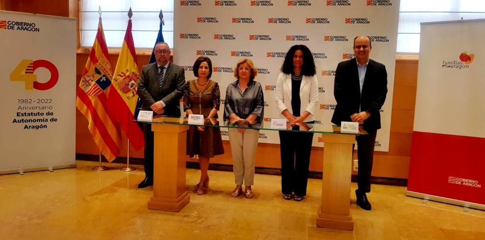Firma del convenio entre Ciudadanía y las entidades 3ymás, Amasol y CERMI