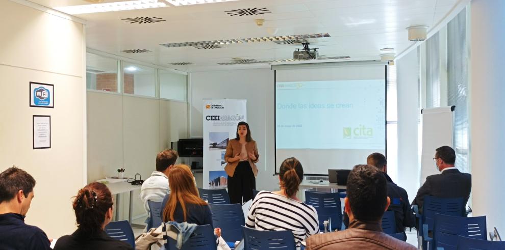 Visita de investigadores del CITA a la sede de CEEI en Zaragoza