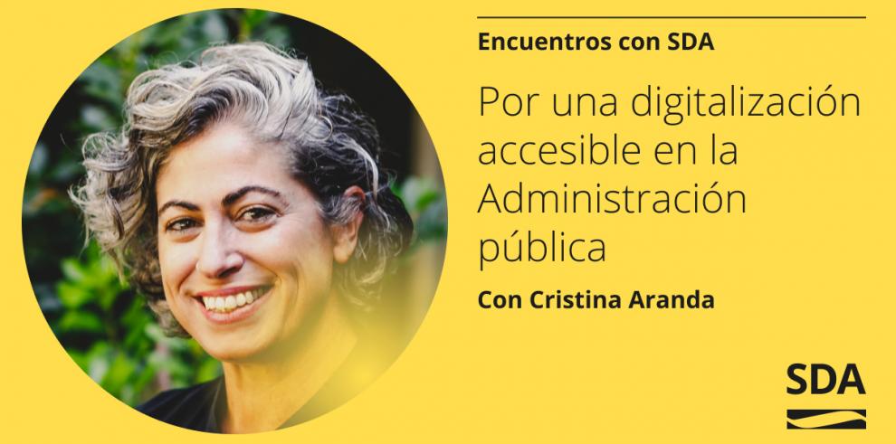 Cristina Aranda protagonizará el próximo Encuentros con SDA