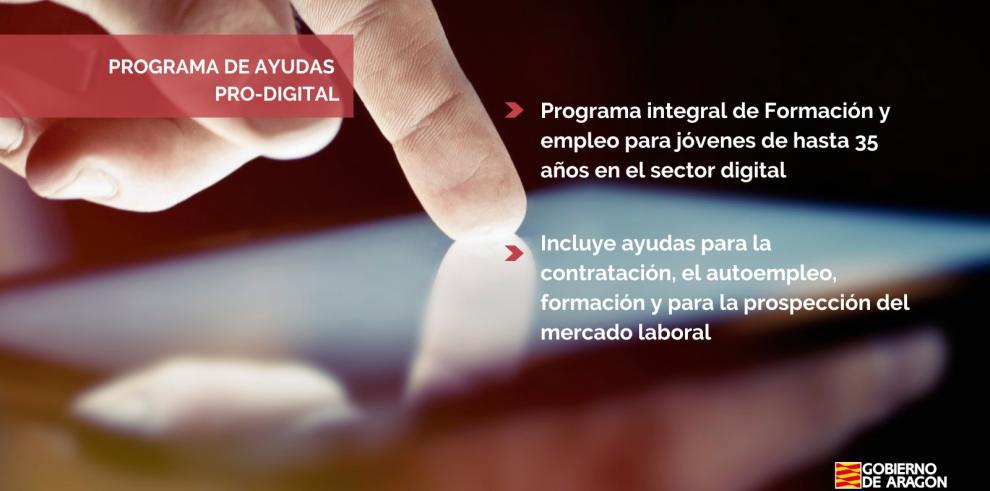 Nuevo programa Pro-Digital del INAEM, incluido en el II PAMEJ