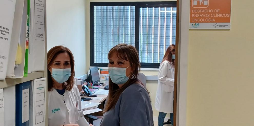 La consejera de Sanidad ha visitado hoy los nuevos espacios de investigación del IIS Aragón en el Clínico.