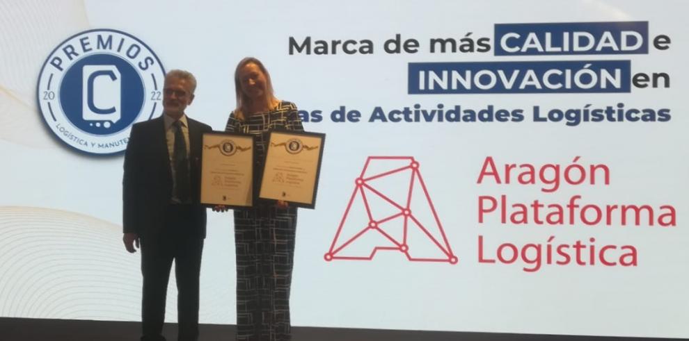 Gastón recoge el Premio C de Logística y Manutención para Plaza en las categorías 