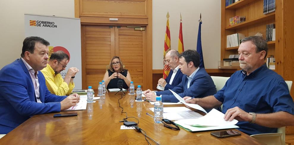 Mayte Pérez preside la reunión del Consejo Local de Aragón