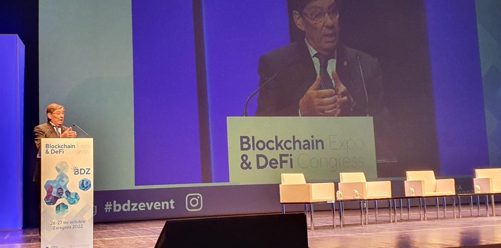 Aliaga inaugura el Blockchain Expo & Defi Congress