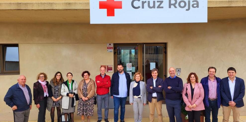 El centro de Alcalá de Gurrea se adaptó para dar cabida a personas refugiadas