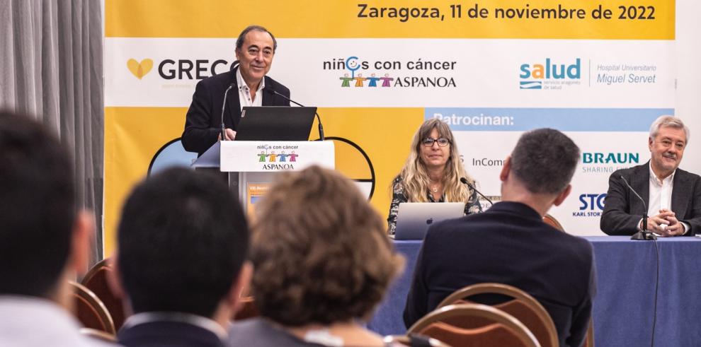 El gerente del SALUD, José María Arnal, ha abierto la jornada anual de los cirujanos oncológicos pediátricos que se celebra en Zaragoza.