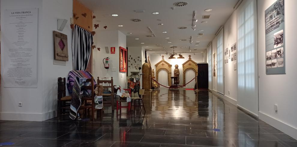 La exposición abrió sus puertas en abril en el Palacio de los Marqueses de Ayerbe.