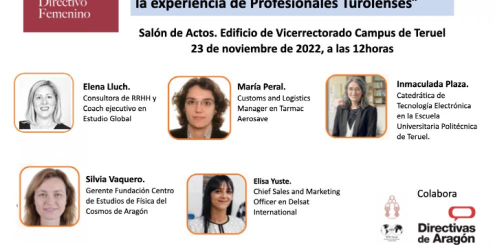 Mesa redonda “Oportunidades y retos en sectores estratégicos en la provincia de Teruel: la experiencia de Profesorales Turolenses”