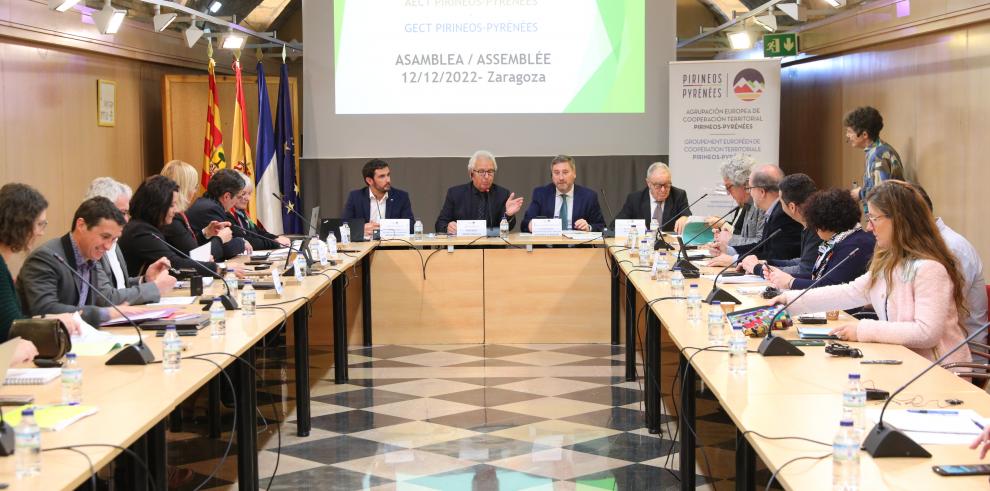 Reunión de la Asamblea de la AECT Pirineos Pyrénées