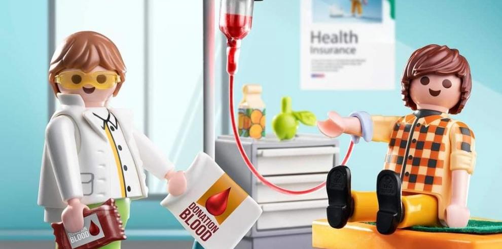 El Banco de Sangre regala Playmobil durante esta semana a los donantes.