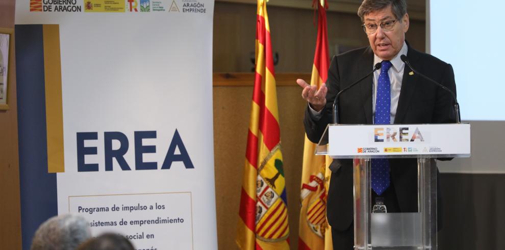 Presentación de los resultados del proyecto EREA, Ecosistema de emprendimiento rural de Aragón