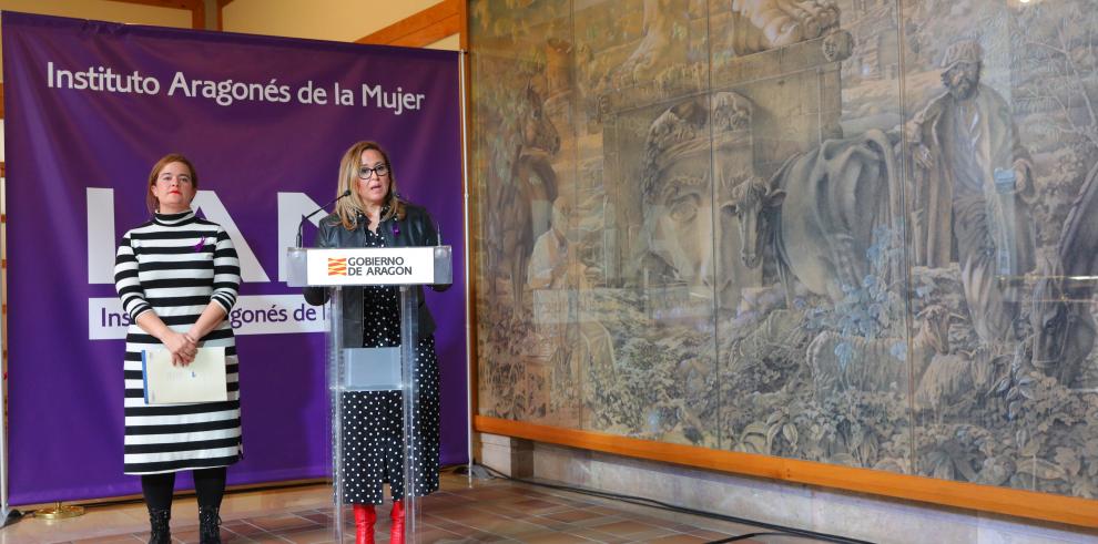 Acto de homenaje del Gobierno de Aragón por el Día de la Mujer