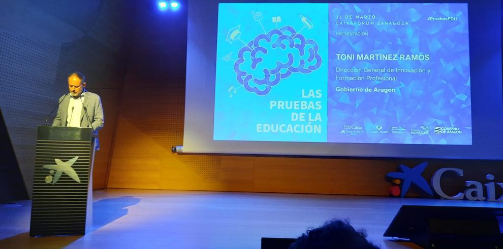 Toni Martínez inaugura las Pruebas de la Educación