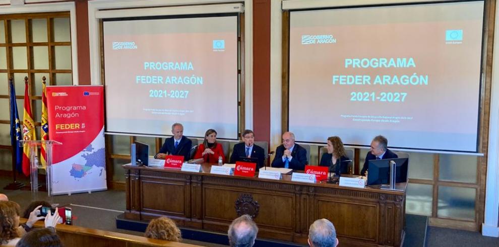 Presentación Programa FEDER Aragón
