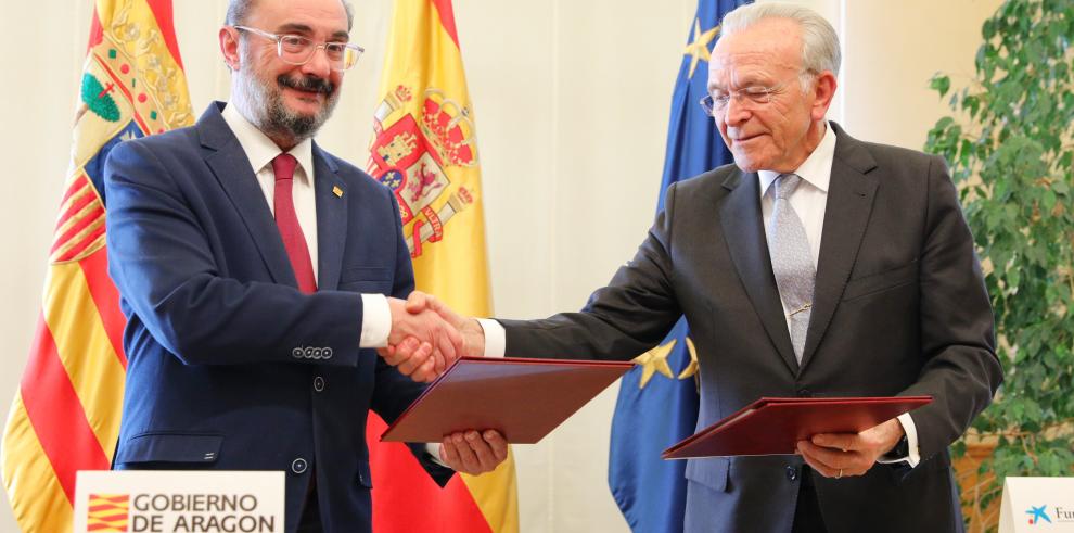 El Gobierno de Aragón reedita su colaboración con Fundación ”la Caixa” en materia de acción social para 2023