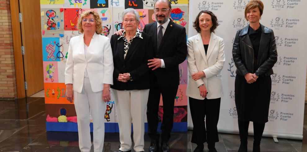 El presidente de Aragón asiste a la VI Edición de los Premios Cuarto Pilar