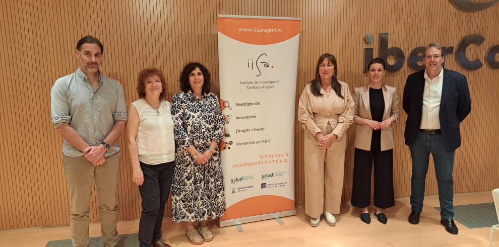 La consejera de Sanidad, Sira Repollés, ha abierto hoy la segunda jornada del ‘I Ciclo de Divulgación IIS Aragón, Jornadas de Salud y Ciencia’.