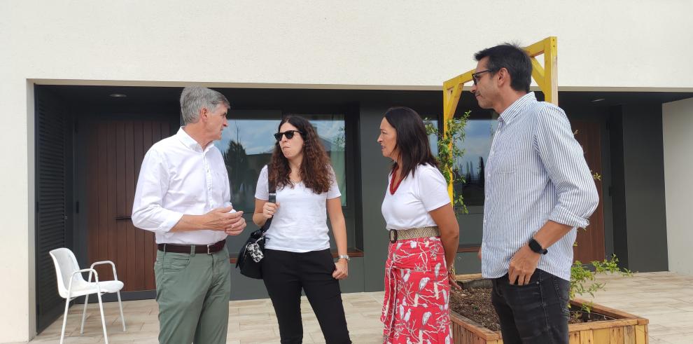 La consejera Carmen Susín ha recorrido las instalaciones de la Fundación Valentia este martes