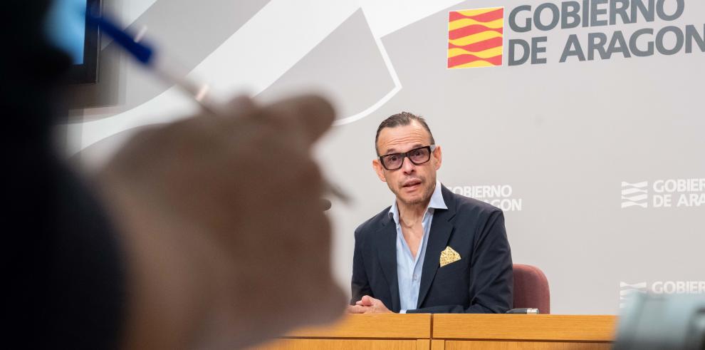 Pedro Olloqui, ofrece una rueda de prensa sobre la Temporada de Lírica y Danza.