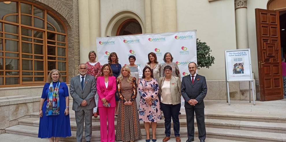 El director general de Salud Mental del Gobierno de Aragón, Manuel Corbera, participa en la jornada 'Salud Mental, salud mundial. Un derecho universal' y en la entrega de los Premios ASAPME.