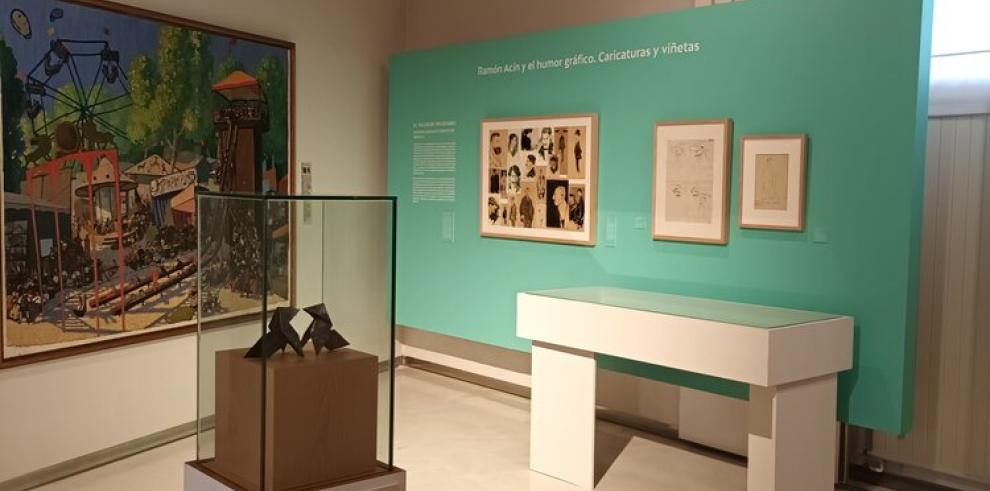 El Museo de Huesca inaugura la exposición 'Ramón Acín y el humor gráfico: caricaturas y viñetas'.