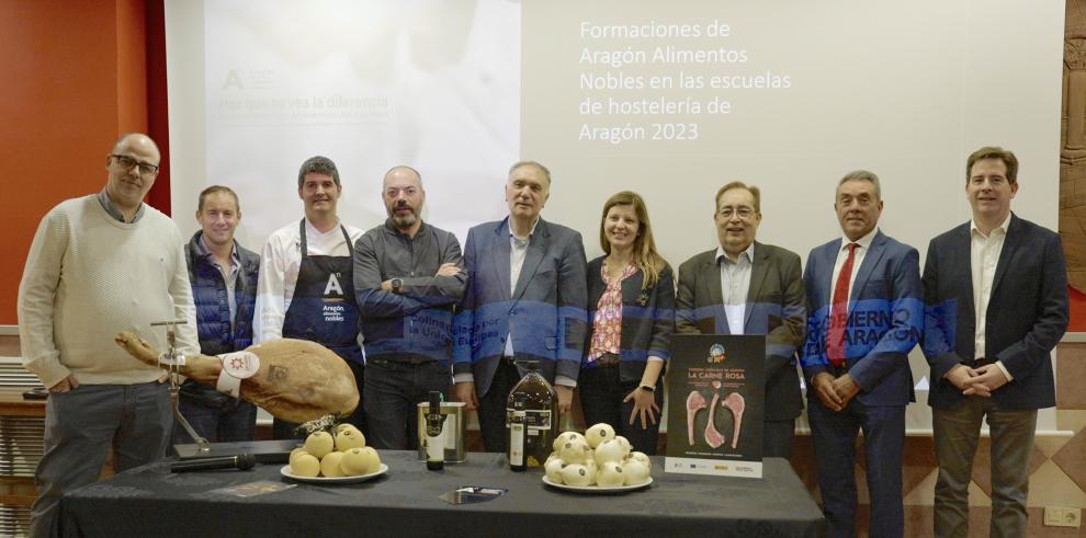 I Jornadas Formación de Alimentos de Aragón con calidad diferenciada en escuelas de hostelería de Aragón