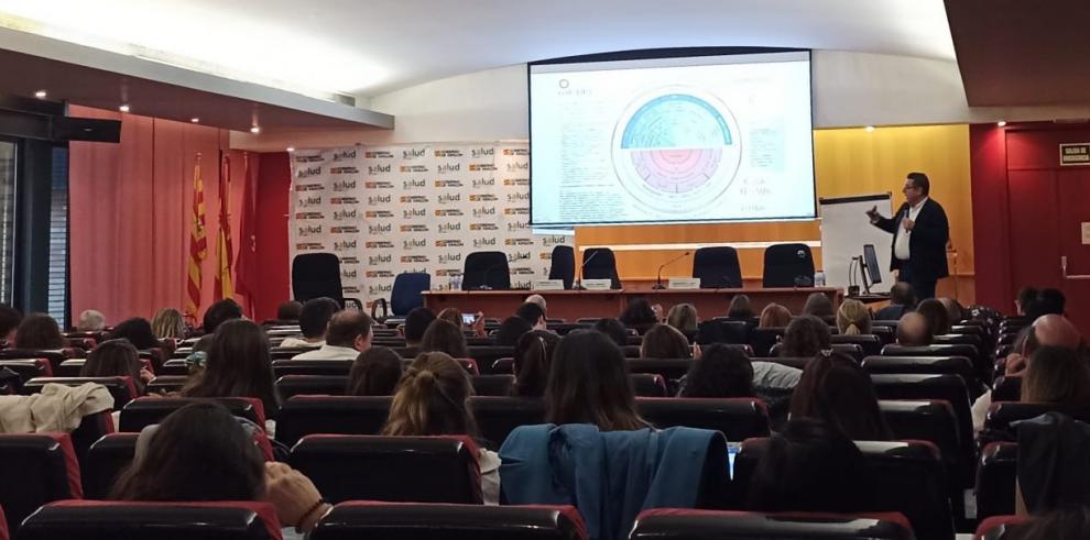 Las sesiones se celebran en el salón de actos del Hospital Clínico Universitario Lozano Blesa de Zaragoza