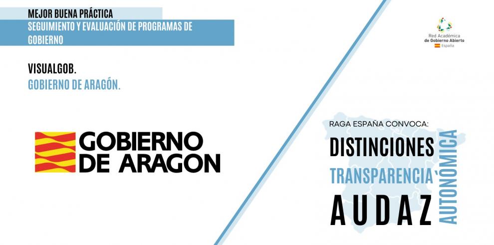 Imagen del artículo El Gobierno de Aragón recibe dos galardones por sus buenas prácticas en transparencia