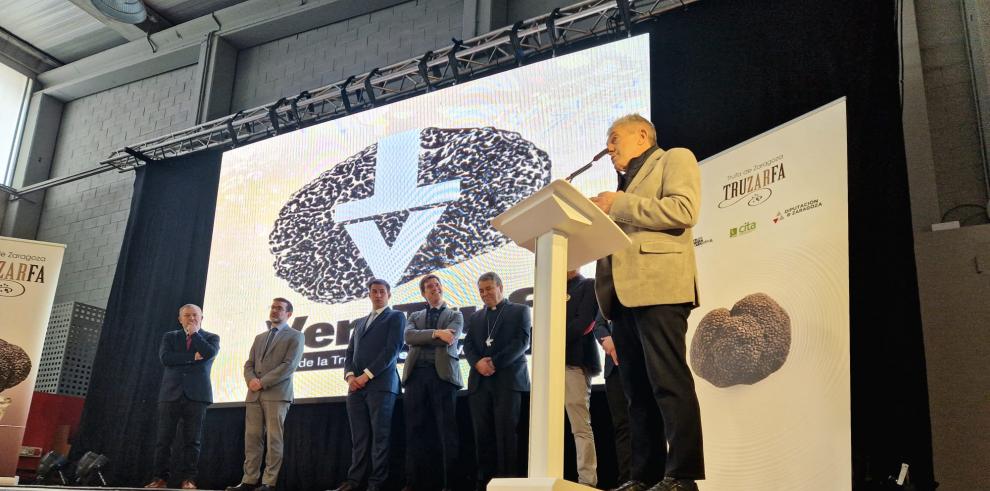 Angel Samper inaugura la VII edición de la Feria de la Trufa de Vera del Moncayo