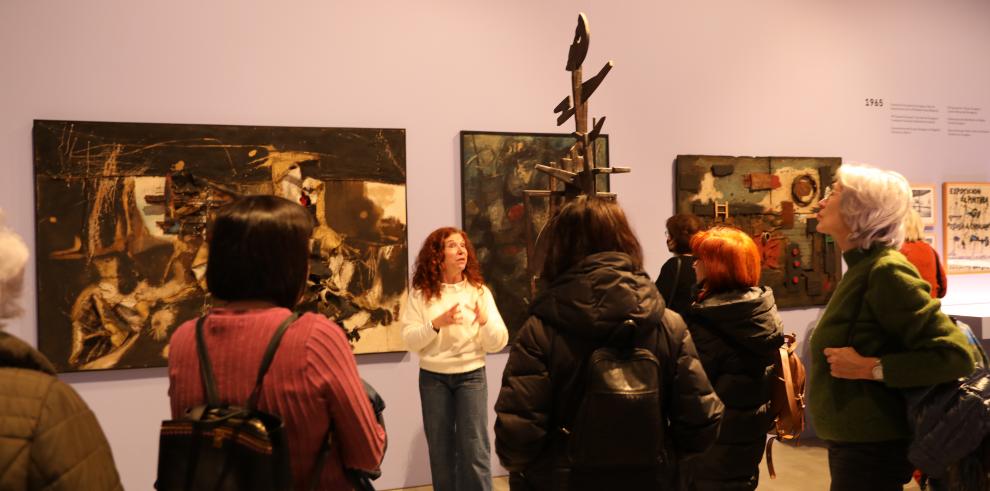 Image 1 of article El IAACC Pablo Serrano programa visitas guiadas a la exposición 'Aragón y las artes 1957-1975'