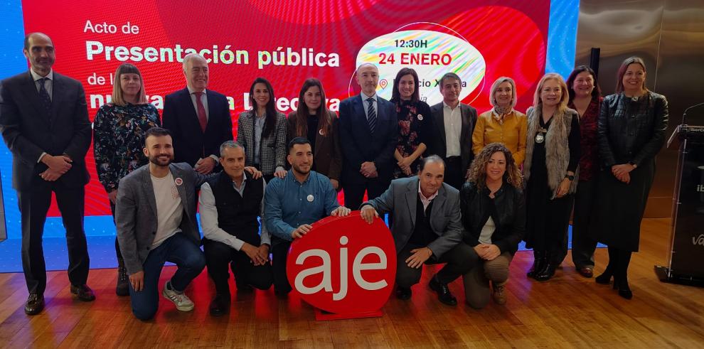 La nueva junta directiva de AJE Zaragoza está presidida por Luis Martín