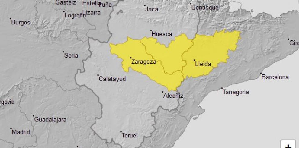 Imagen del artículo Aviso amarillo por nieblas en Huesca Sur y en Ribera del Ebro