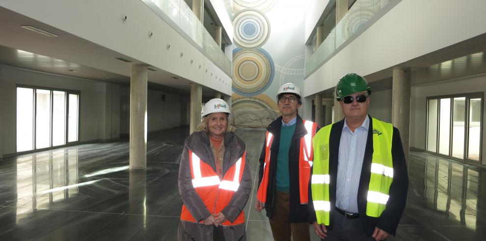 Imagen del artículo El acta de recepción de las obras del Hospital de Alcañiz tendrá lugar a mediados de marzo