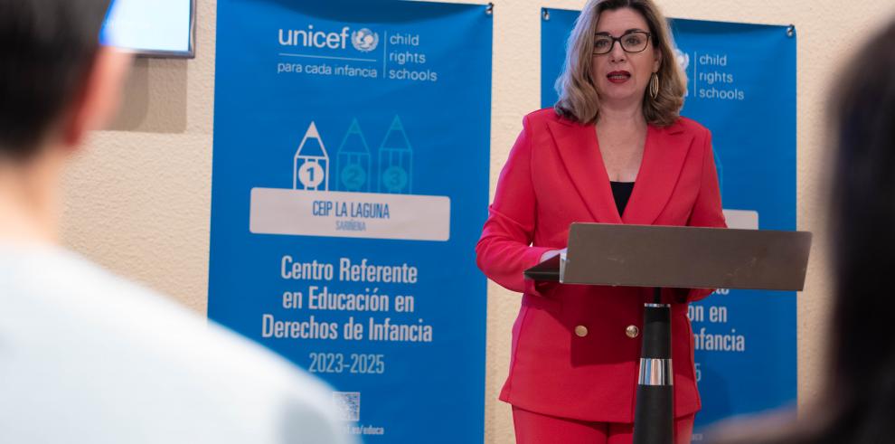 Entrega de los reconocimientos de Centros Referentes en Educación en Derechos de Infancia y Ciudadanía Global de Aragón