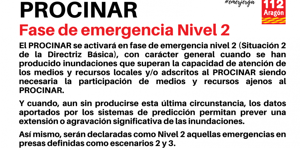 Image 1 of article El Gobierno de Aragón activa el PROCINAR en fase de Emergencia Nivel 2 por la crecida del Ebro