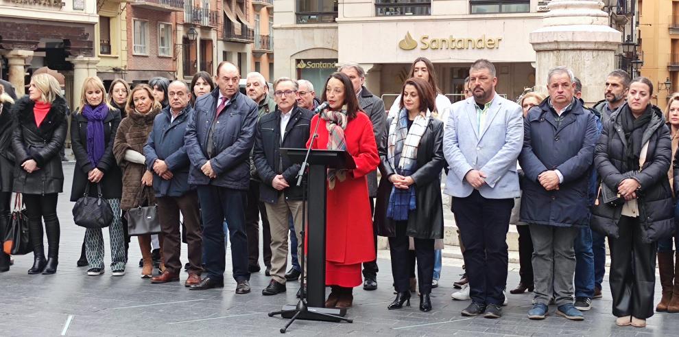 La consejera Susín ha participado en la lectura del manifiesto institucional por el 8M en Teruel