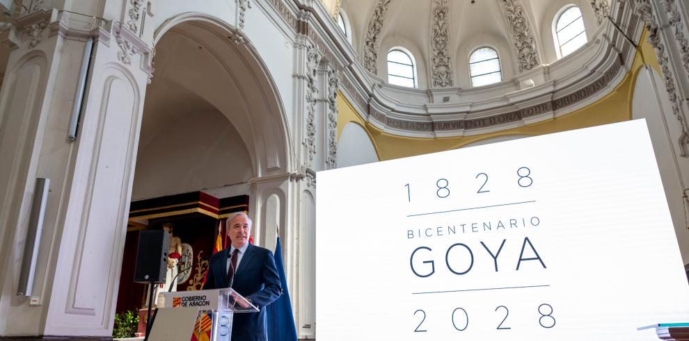 Imagen del artículo El presidente de Aragón invita al Ejecutivo central a sumarse a la celebración del Bicentenario de la muerte de Goya