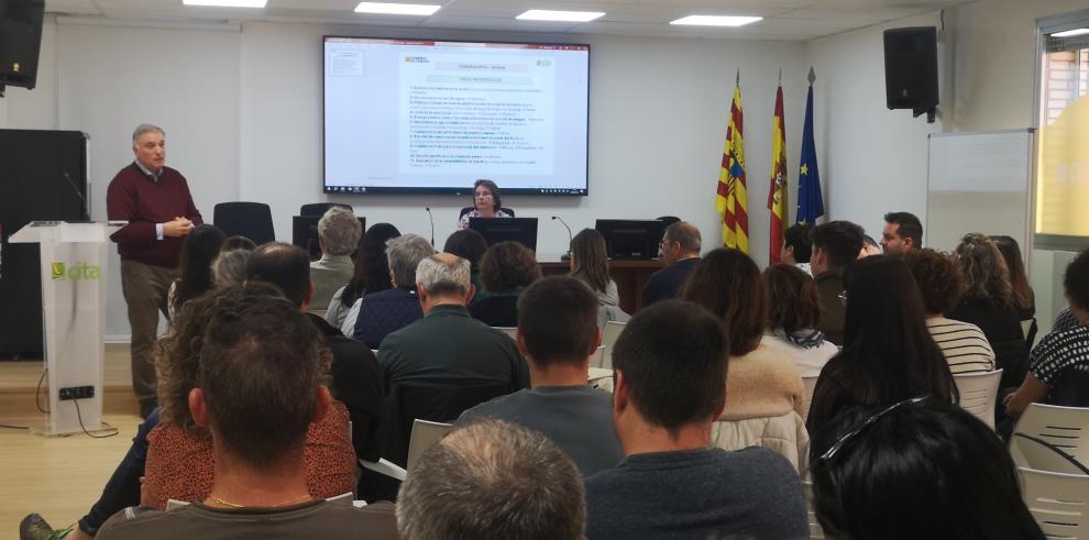 Imagen del artículo El CITA acoge un encuentro con las Organizaciones de Productores de Frutas y Hortalizas de Aragón